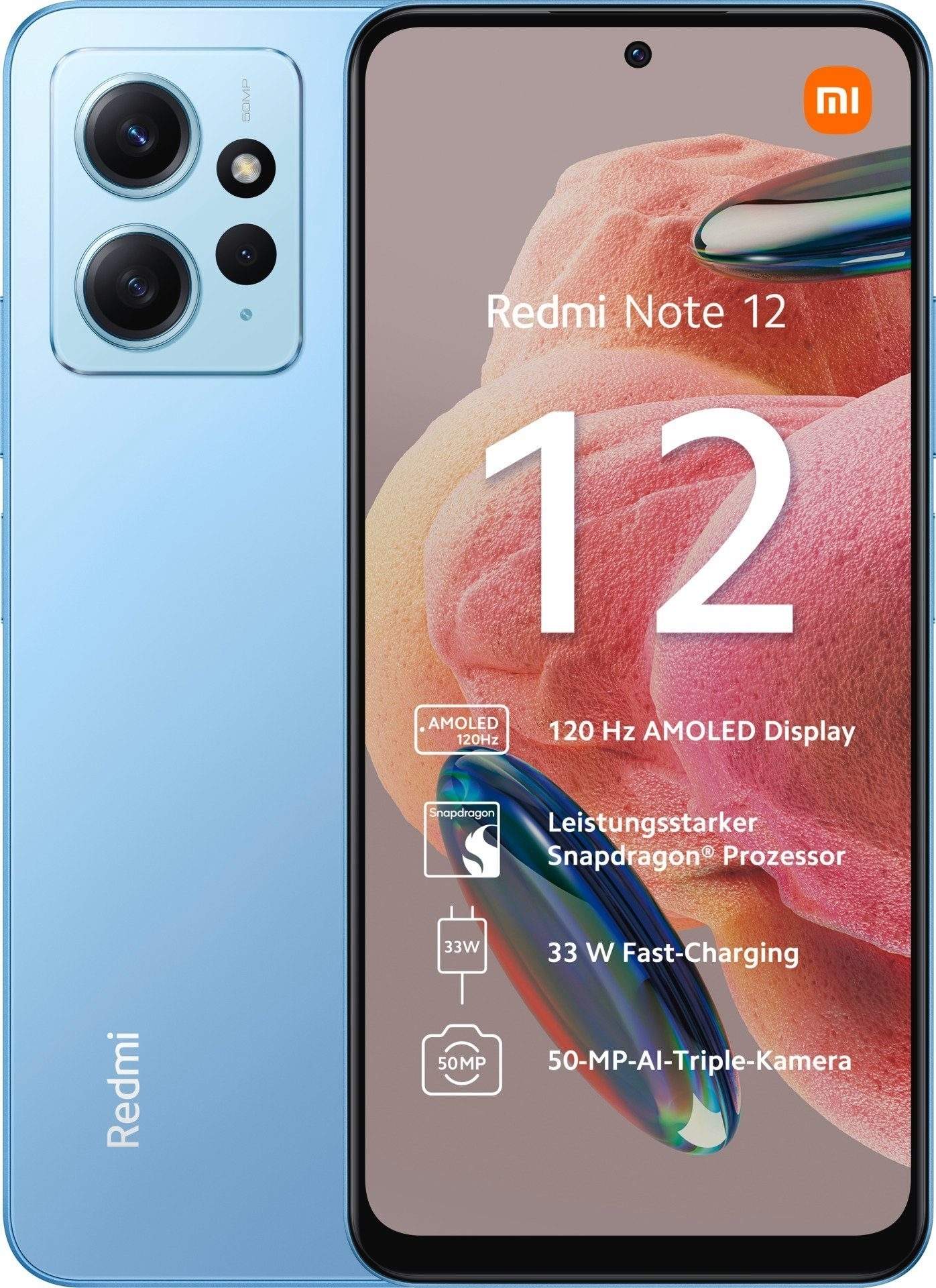 4G ab Angebote - Ice 149,90 Xiaomi Blue € Note Redmi 12 128GB