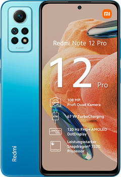 Xiaomi Redmi Note 12 Pro 4G 128GB 6GB Glacier Blue
