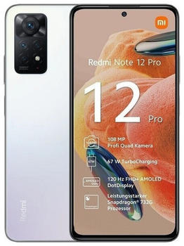 Xiaomi Redmi Note 12 Pro 4G 256GB Polar White