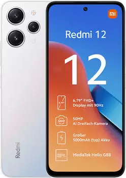 Xiaomi Redmi 12 128GB Polar Silver