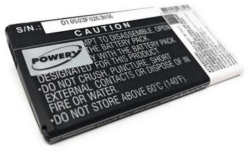 Powery Akku für Smartphone Samsung SM-G390F mit NFC Chip, 3,85V, Li-Ion Powery Akku für Smartphone Samsung SM-G390F mit NFC Chip, 3,85V, Li-Ion