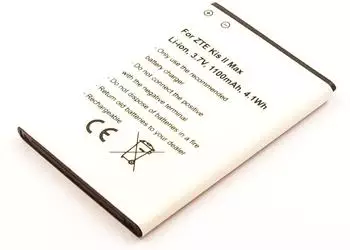 AGI Akku Akku für ZTE Kis 2 Max Li-Ion 1100mAh 3,7V (37417)