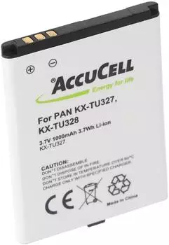 AccuCell Ersatzakku für KX-TU327, KX-TU328, KX-TU339BJ 3,7V 1000mAh (KX-TU327)