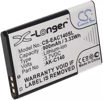 AccuCell Telme C140 Ersatzakku 900mAh 3,7V (AK-C140)