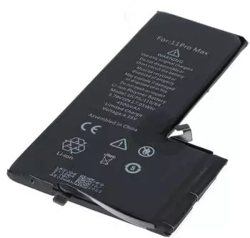 AccuCell Akku für iPhone 11 Pro Max, Li-Polymer, 3,79V, 4500mAh (EG-31326)