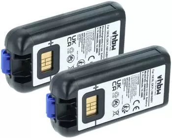 vhbw Ersatzakku Li-Ion 4400mAh 3,7V für Mobilcomputer/PDA/Scanner (183671299-1)