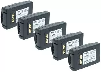 vhbw Ersatz-Akku 5er-Pack Li-Ion 6800mAh 3,7V f&uuml;r POS-Scanner (183285266-1)