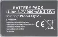 AccuCell Akku passend f&uuml;r den Simvalley PX-3371-675 Akku Handy