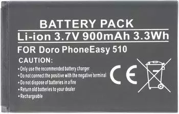 AccuCell Akku für Simvalley PX-3371-675, 800mAh, 3,7V (ACN-3371)
