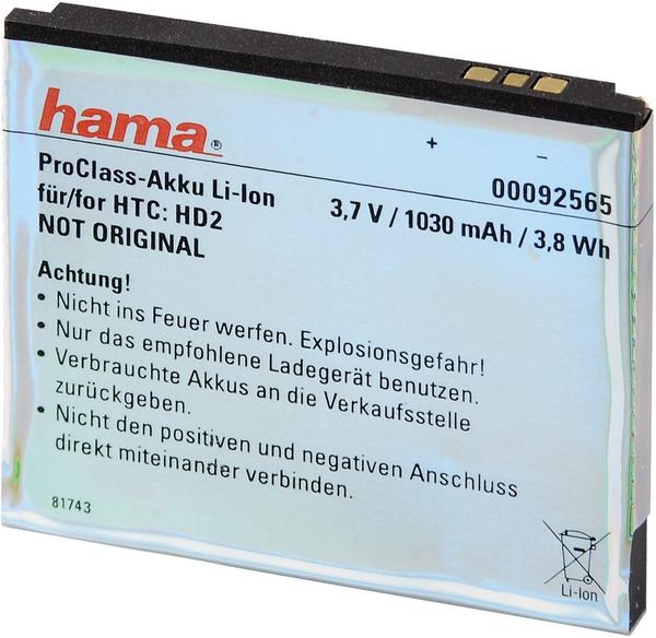 Hama ProClass-Akku (HTC HD2)