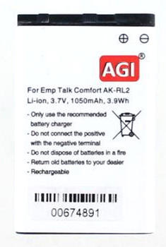 AGI Akku Akku kompatibel mit Emporia RL2 4021499909045 (90904)