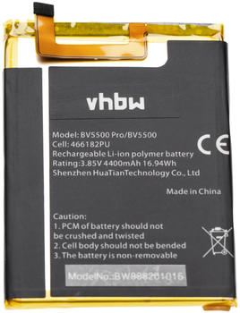 vhbw vhbw Akku passend für Blackview BV5500, BV5500 Pro Handy