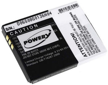 Powery Akku für Fritz!Fon Typ 312BAT016, 3,7V, Li-Ion