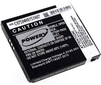 Powery Akku für Handy Doro PhoneEasy 613 / 621 / 623 / 624 / 626 / 631 / 632, 3,7V, Li-Ion