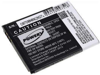 Powery Akku für Panasonic Typ BJ-LT100010, 3,7V, Li-Ion