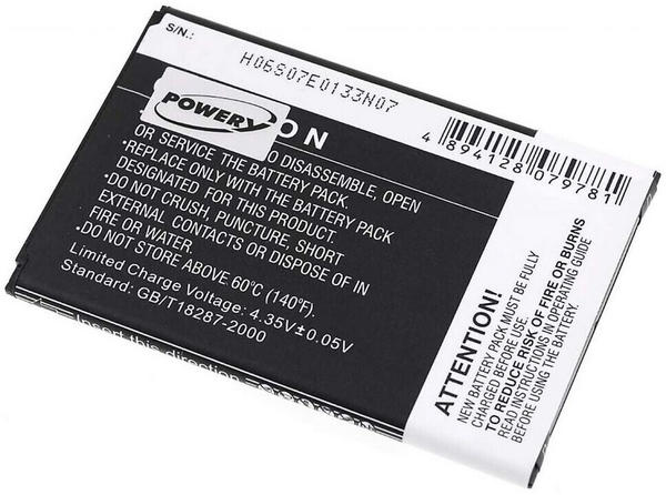 Powery Akku für Samsung SM-N9005, 3,8V, Li-Ion