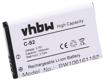 vhbw Akku kompatibel mit Blackberry Gemini Curve 8520