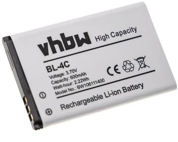 vhbw Akku kompatibel mit Doro PhoneEasy 2424, 5030, 5031, 507S, 6021, 6041, 6050, 6051, 6120