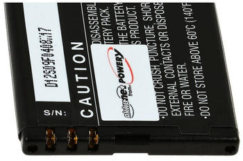 Powery Akku f&uuml;r Handy Doro Primo 366, 3,7V, Li-Ion