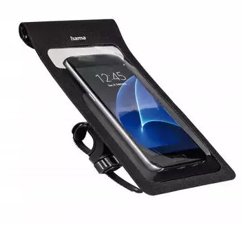 Hama 210573 Slim Lenkertasche fürs Fahrrad