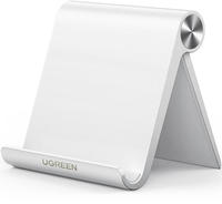 Verstellbarer Tischst&auml;nder F&uuml;r Smartphone Und Tablet, Wei&szlig;