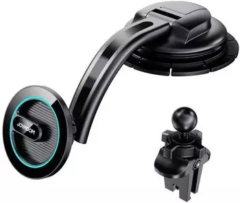 Joyroom Magnetischer Autotelefonhalter für Cockpit Armaturenbrett Schwarz (JR-ZS366)