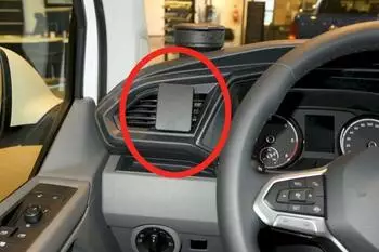 Brodit ProClip Smartphone Halterung für VW T6.1 Transporter/Pickup Schwarz (805589)
