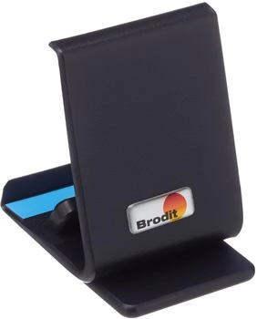 Brodit ProClip Smartphone Halterung für VW Crafter (17-21) / MAN TGE (19-21) Lüftungsgitter Schwarz (855303)
