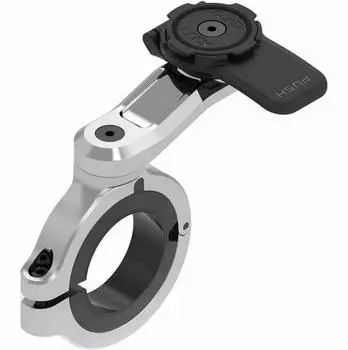 Quad Lock Motorcycle handlebar smartphone mount chrome