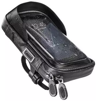 Hama Handy Fahrrad-/Motorrad-Tasche 360 Grad drehbar wasserabweisend