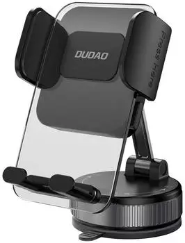 DUDAO F24PLUS Car Mount with Suction Cup for Dashboard - Black
