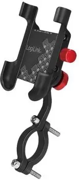 LogiLink Bike smartphone holder Black/Red