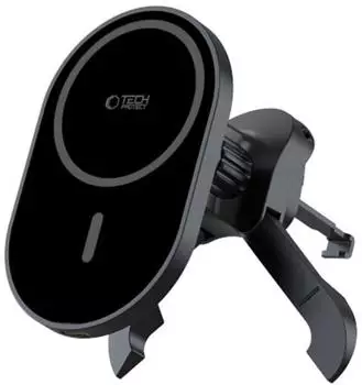 Tech-Protect MM15W-V6 Magnetic MagSafe Car Mount for Ventilation Grille - Black
