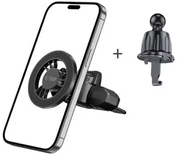Tech-Protect N56 Magnetic MafSafe Car Mount CD Slot Mount - Black