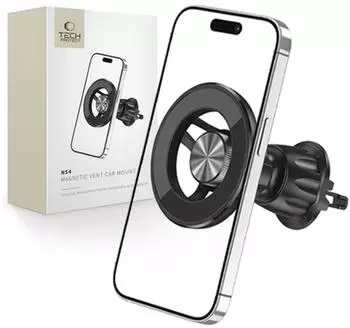 Tech-Protect N54 Car Phone Holder with MagSafe Air Vent - Black