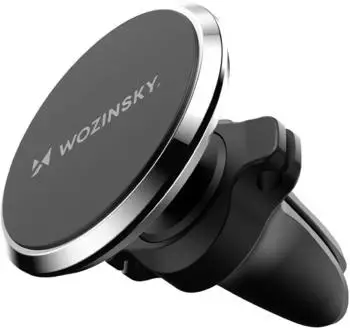 Wozinsky WUMKO Magnetic Phone Holder for Car Air Vent Grille - Black