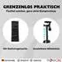 TronicXL Smartphone Stativ mit MagSafe-Halterung, Tisch/Studio, 70cm (TR-TPOD3000BZ-Smartphone.MS)