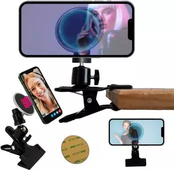 TronicXL Klemmstativ magnetische Smartphone-Halterung, MagSafe-kompatibel
