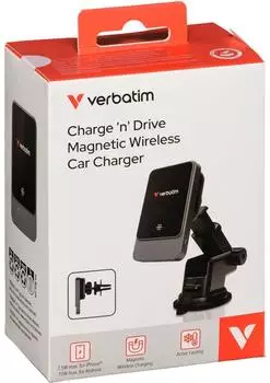 Verbatim Charge 'n' Drive Kfz-Halterung mit Saugnapf (31862)