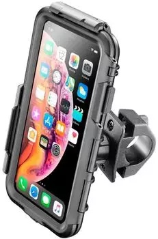 interphone iPhone XS Max Motorrad-Halterung, runder Lenker (SMIPHONEXSMAX)