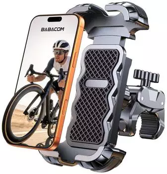 LuxusKollektion Smartphone-Halterung Motorrad/Fahrrad Lenker 4,7-6,8 Zoll 360° Anti-Shake