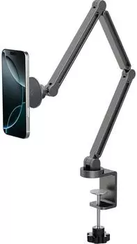 Spigen OneTap MagFit Klemmen-Handyhalterung MagSafe, 360° Drehung, verstellbarer Arm (AMP09694)