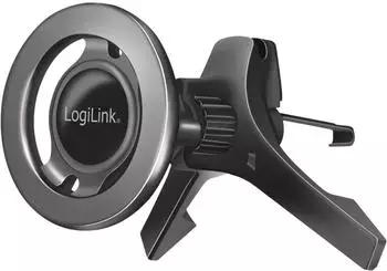 LogiLink Smartphone-Halter f&uuml;r Kfz-L&uuml;ftung, magnetisch, 3-Punkt, drehbar (AA0167)