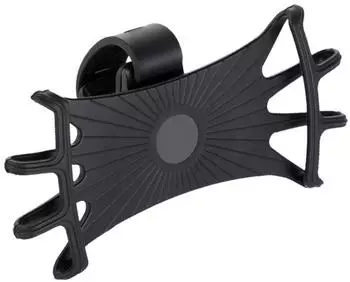 Be Cool Scooter Smartphone-Halterung Universal Silikon, schwarz (BCEZSHHF)