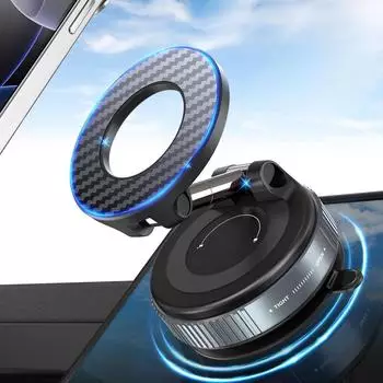 LuxusKollektion Handyhalterung Auto MagSafe-kompatibel, Vakuum, 360° drehbar
