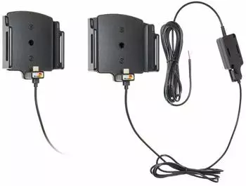 Brodit Universal-Smartphone-Halter mit Ladefunktion, Molex USB-C, 75-89mm (527843)