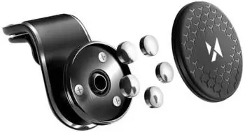 Wozinsky Magnetische KFZ-L&uuml;ftungsgitter-Halterung 360&deg; schwarz (WMH-03)
