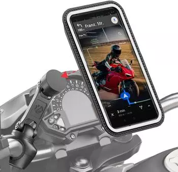 Shapeheart Moto Pro Boost Bundle Motorrad-Handyhalterung, magnetisch, 360° (MOTO_PRO_BOOST_M)