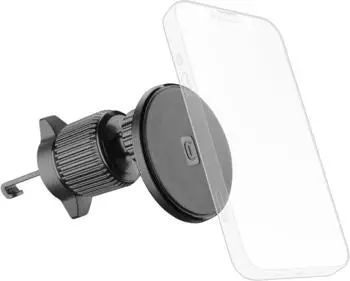 Cellular Line Mag Holder magnetische KFZ-Halterung MagSafe, Lüftungslamellen, schwarz (MAGSFHOLDERVENT3K)