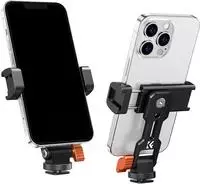 K&F Concept KF31.094, K&F Concept Aluminum Alloy Phone Clip (KF31.094) Schwarz